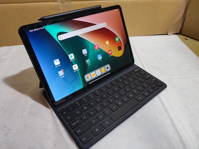 Xiaomi Pad 5の純正キーボードカバーを実機レビュー！ - 重藤録
