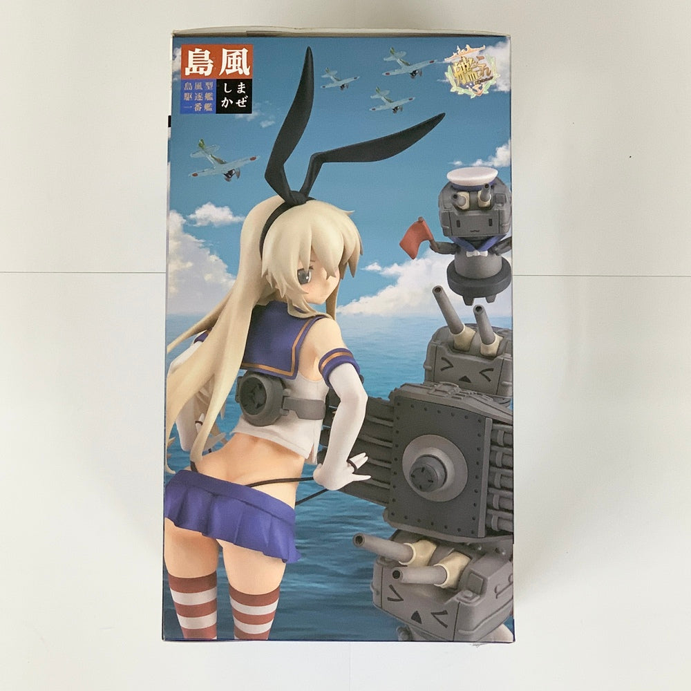中古】【開封品】島風 「艦隊これくしょん?艦これ?」 1/8PVC製塗装済み