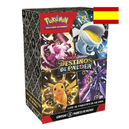 Booster Bundle Destinos de Paldea - Español - Pokemon TCG – Shiny