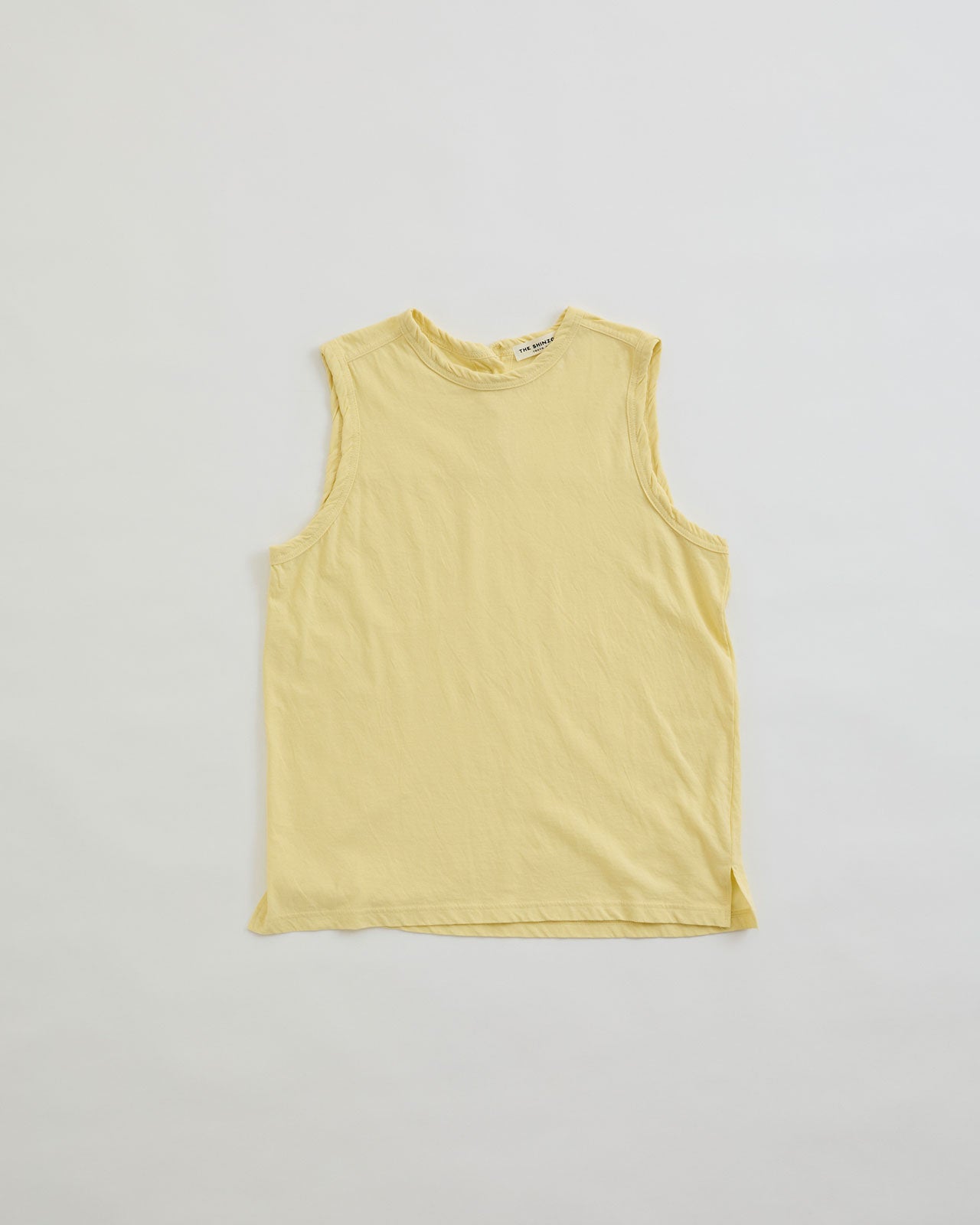 Shinzone（シンゾーン）】HIGH TWIST COTTON SLEEVELESS ノースリーブ