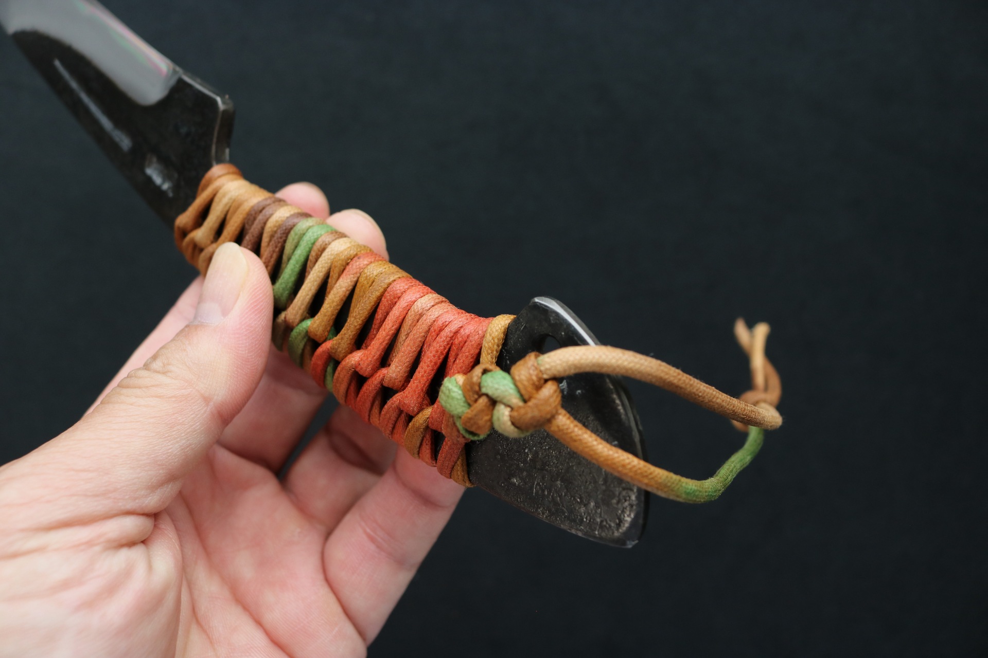 土佐打刃物 黒鳥鍛造工場 220mm 切付 クリーバー 包丁 青紙 アウトドア