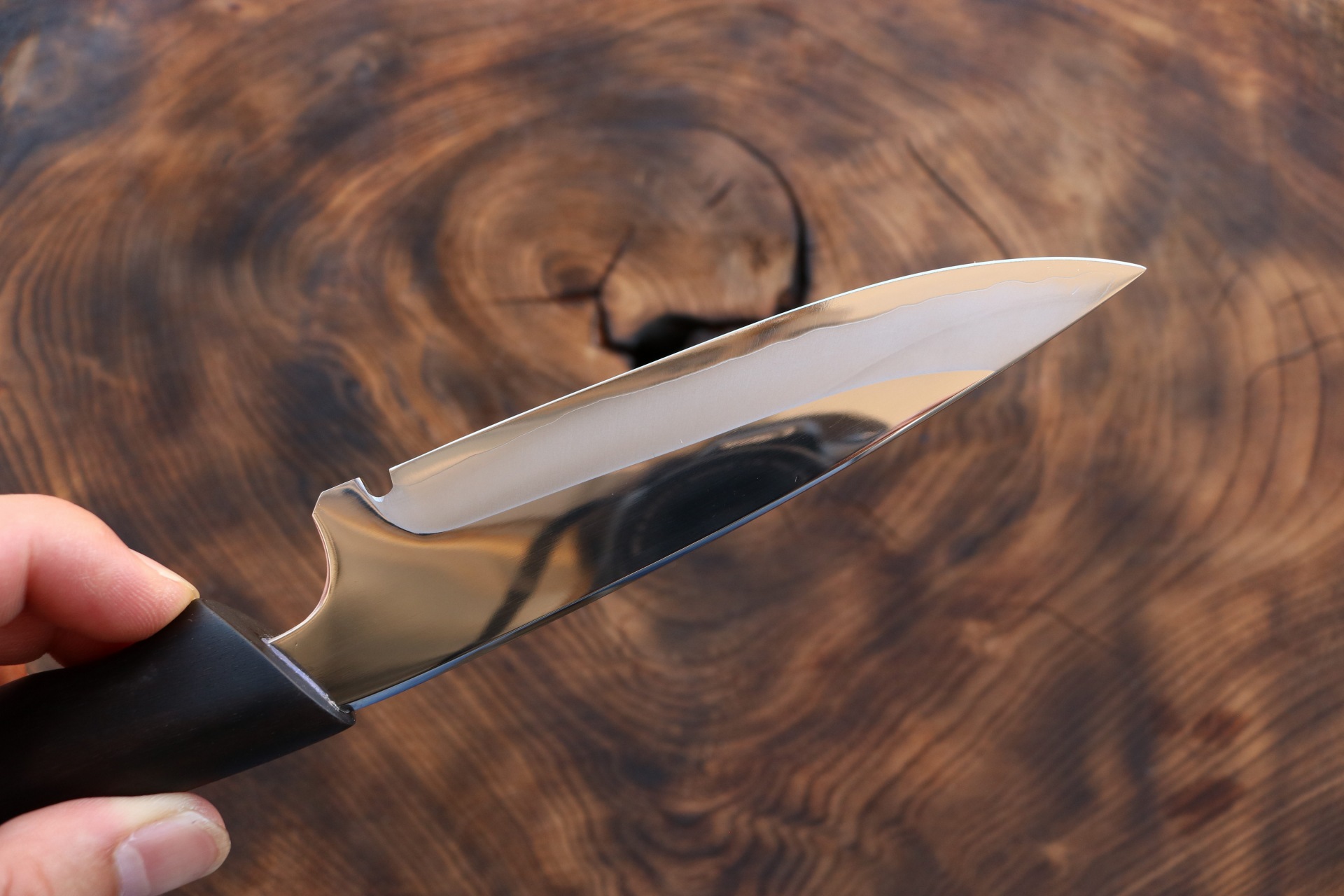 土佐打刃物 黒鳥鍛造工場 アウトドア用ナイフ フィッシングナイフ 黒檀