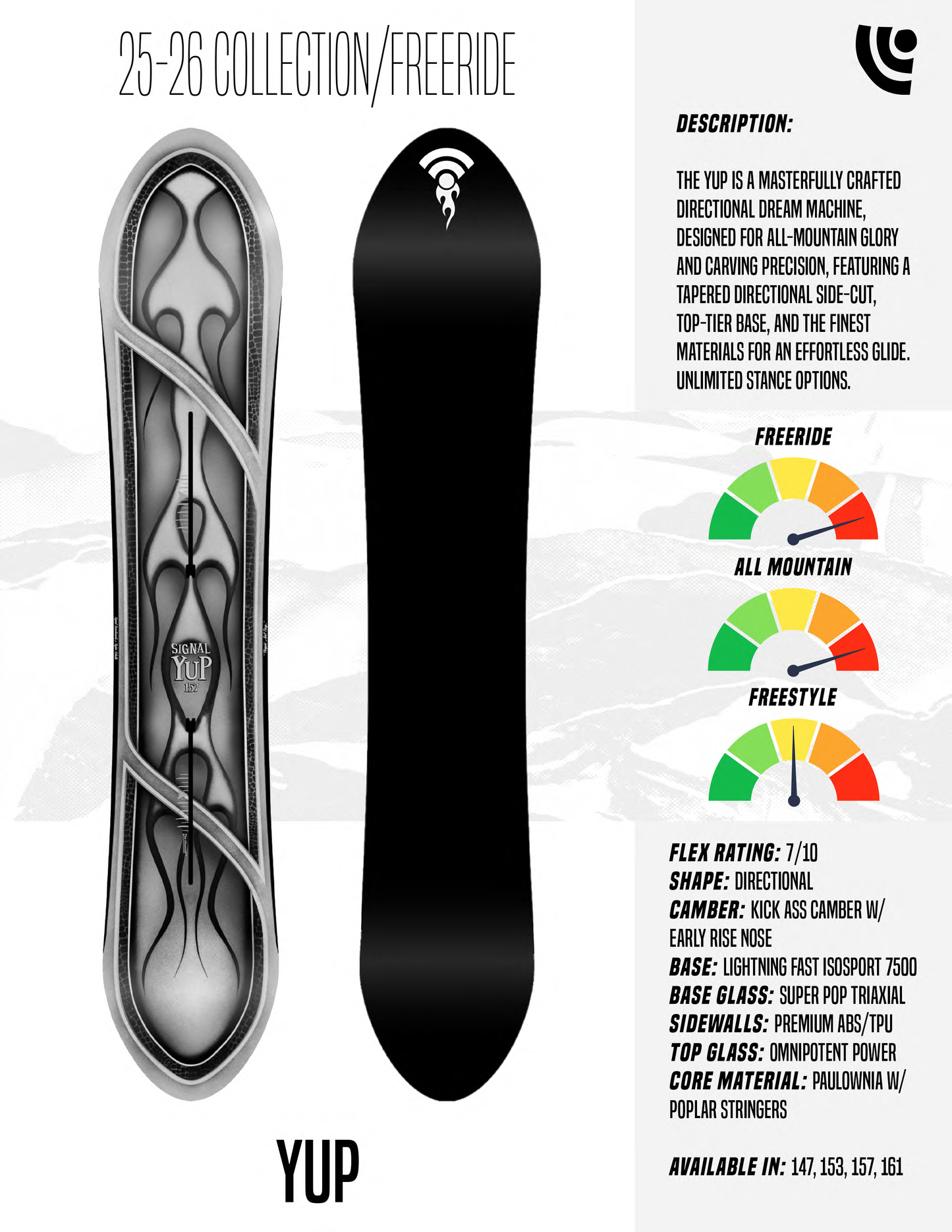 25/26 YUP – Signal Snowboards - JAPAN