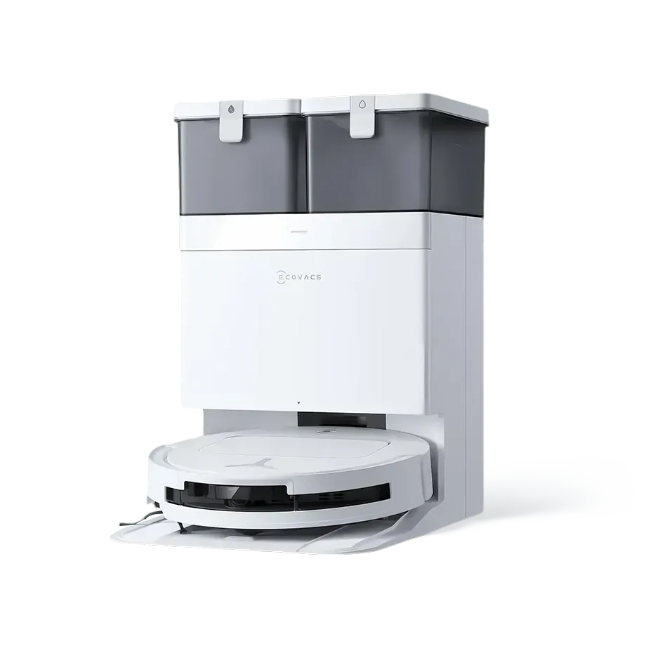 DEEBOT T50 OMNI ロボット 掃除機（超薄型、吸引力15,000Pa、毛絡ま