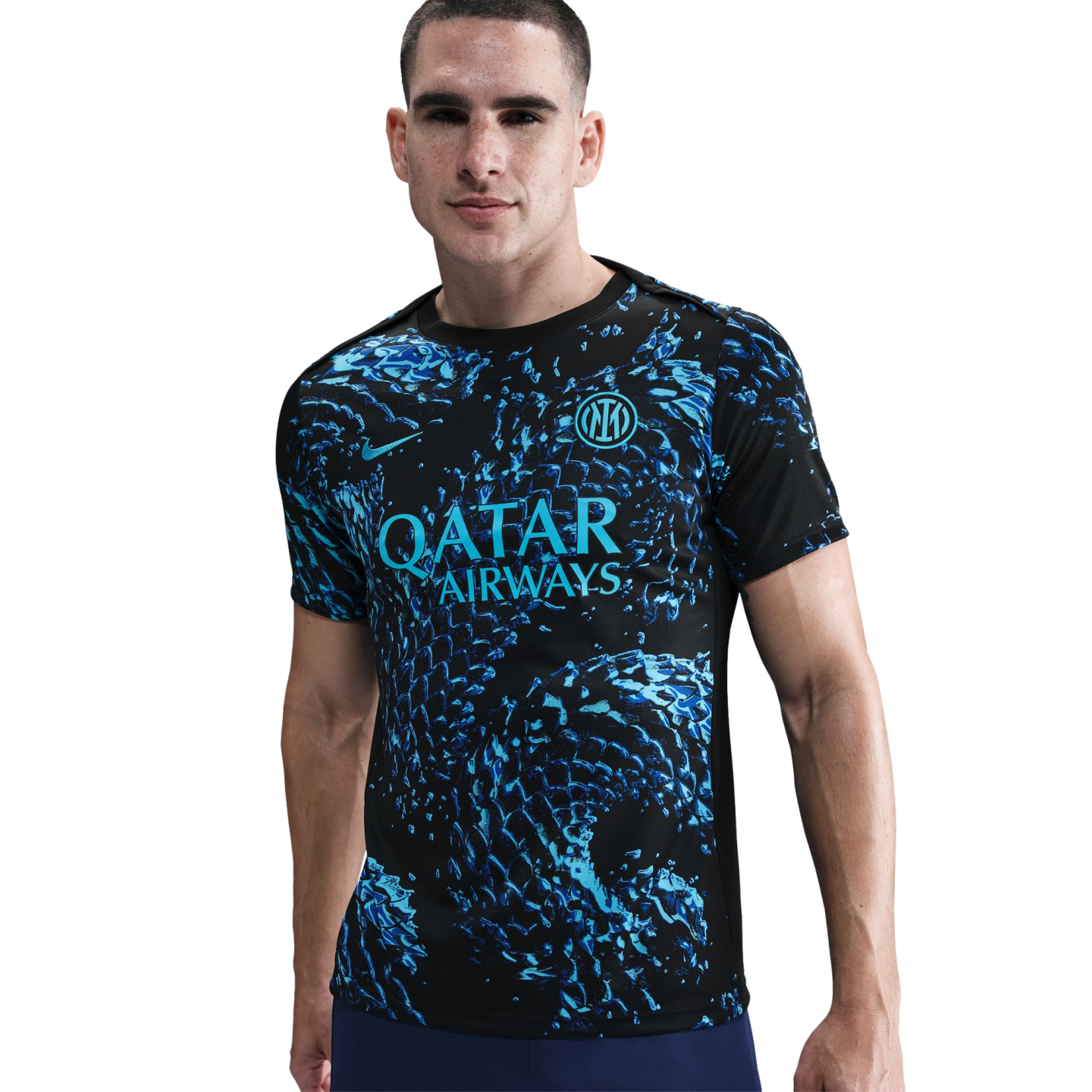 Nike Inter Milan Academy Pro Pre-Match Jersey Soccer HJ7145-448 Blue