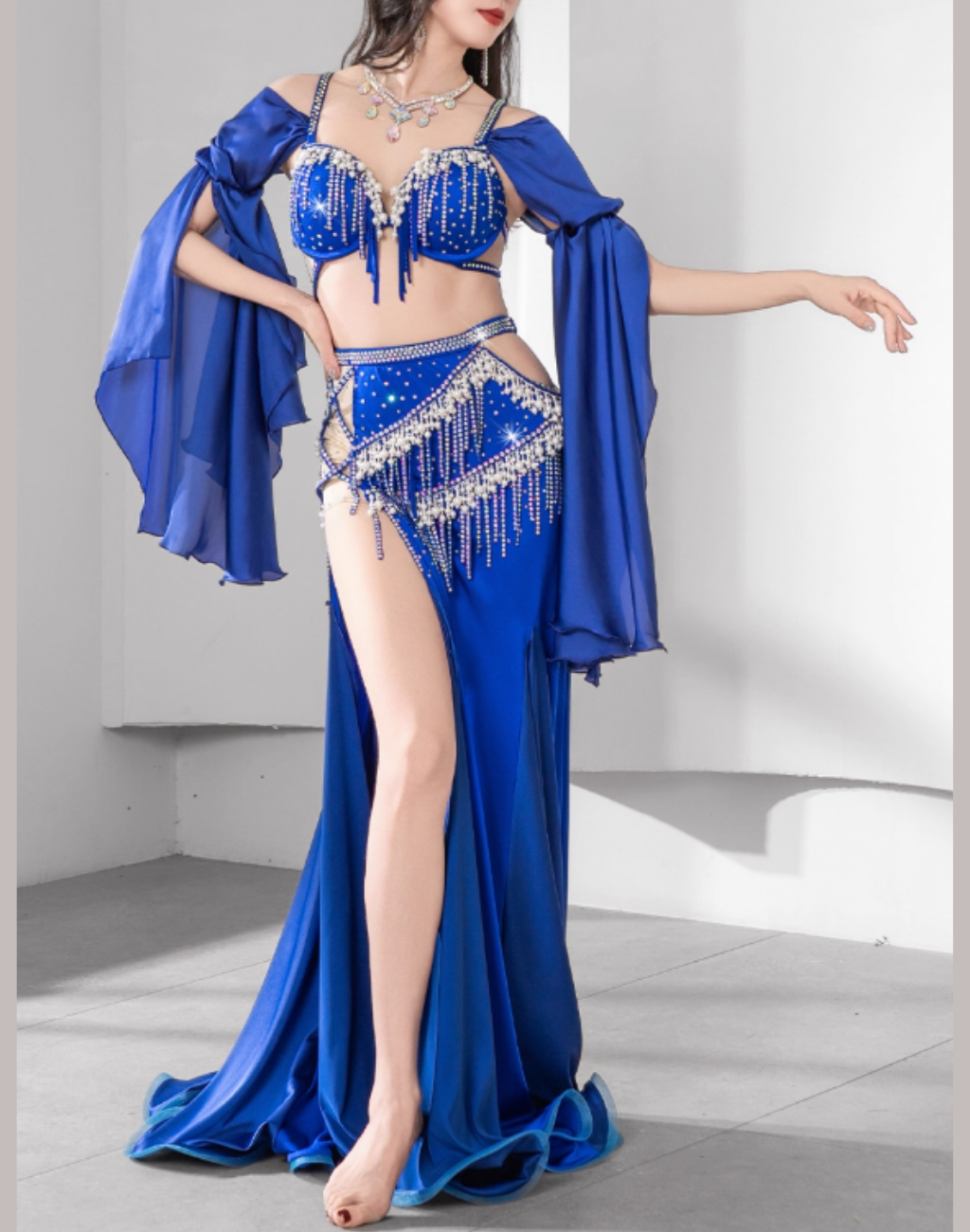 送料無料】 即納 ベリーダンス オリエンタル 衣装 ベリーダンス衣装