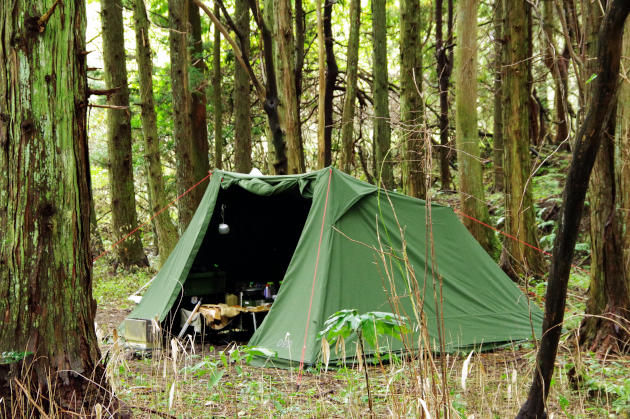 DOD ソロソウルウォウウォウの初張りソロキャンプ | おっさんソロ
