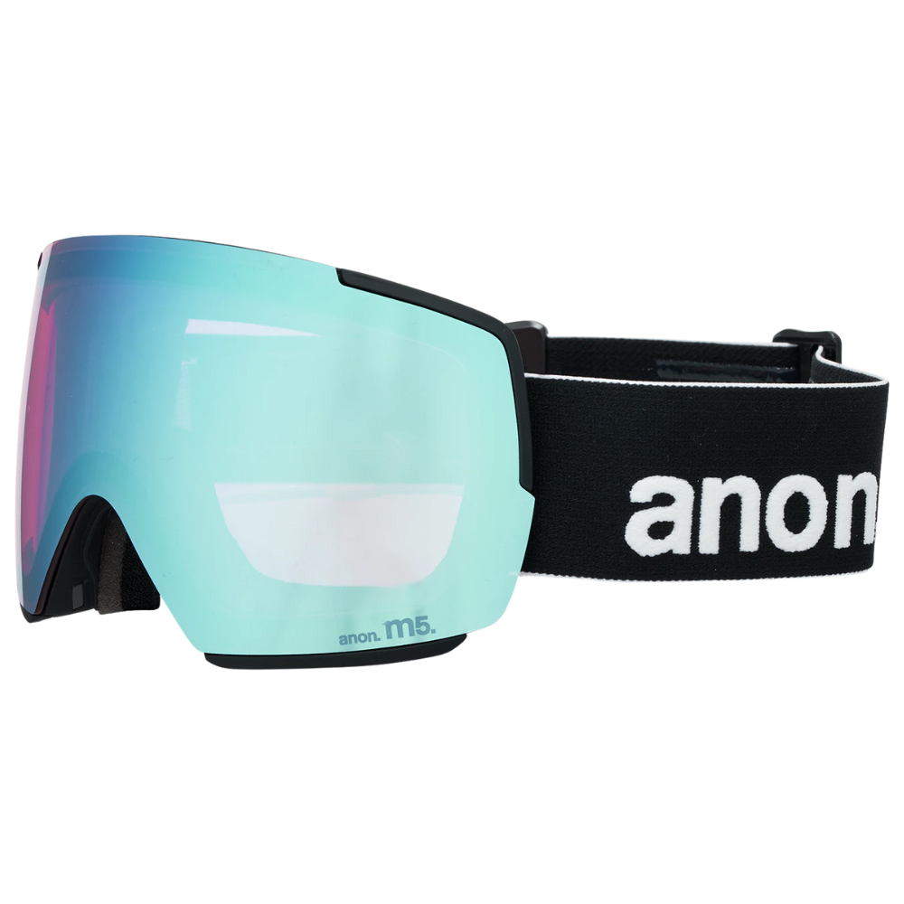 Anon M5 Goggles 2026 (Low Bridge) | Black/Perceive Variable Blue