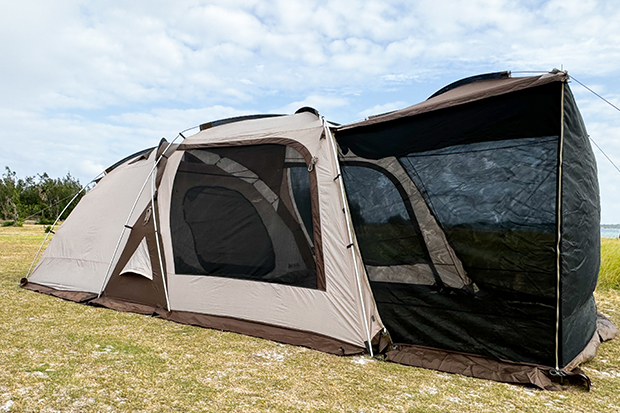 ロゴス 2ルームテント Tradcanvas PANELドゥーブルXL | テント・タープ