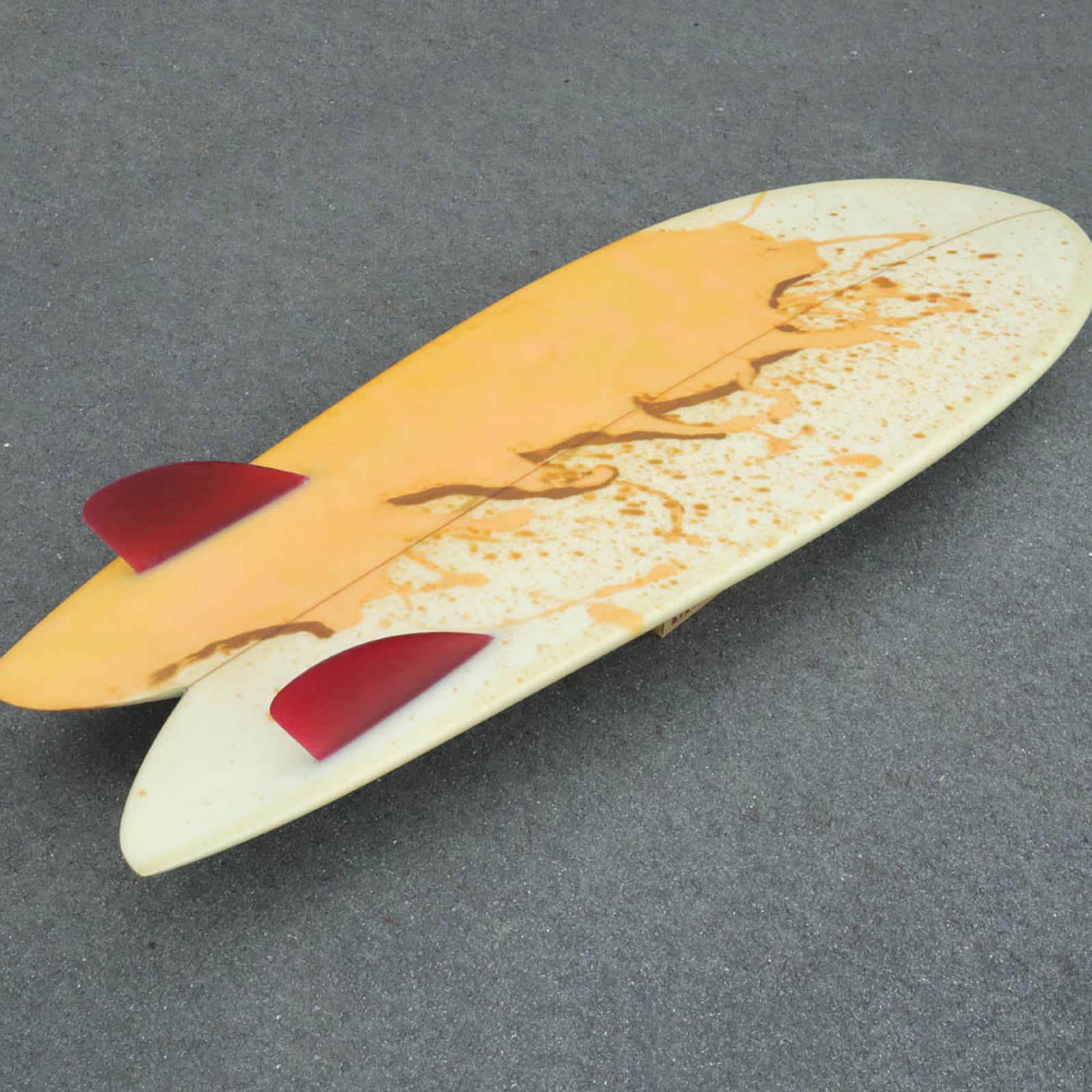 RYAN BURCH SURFBOARDS SQUIT FISH MODEL 5'1” 1/2 《 Pip Order
