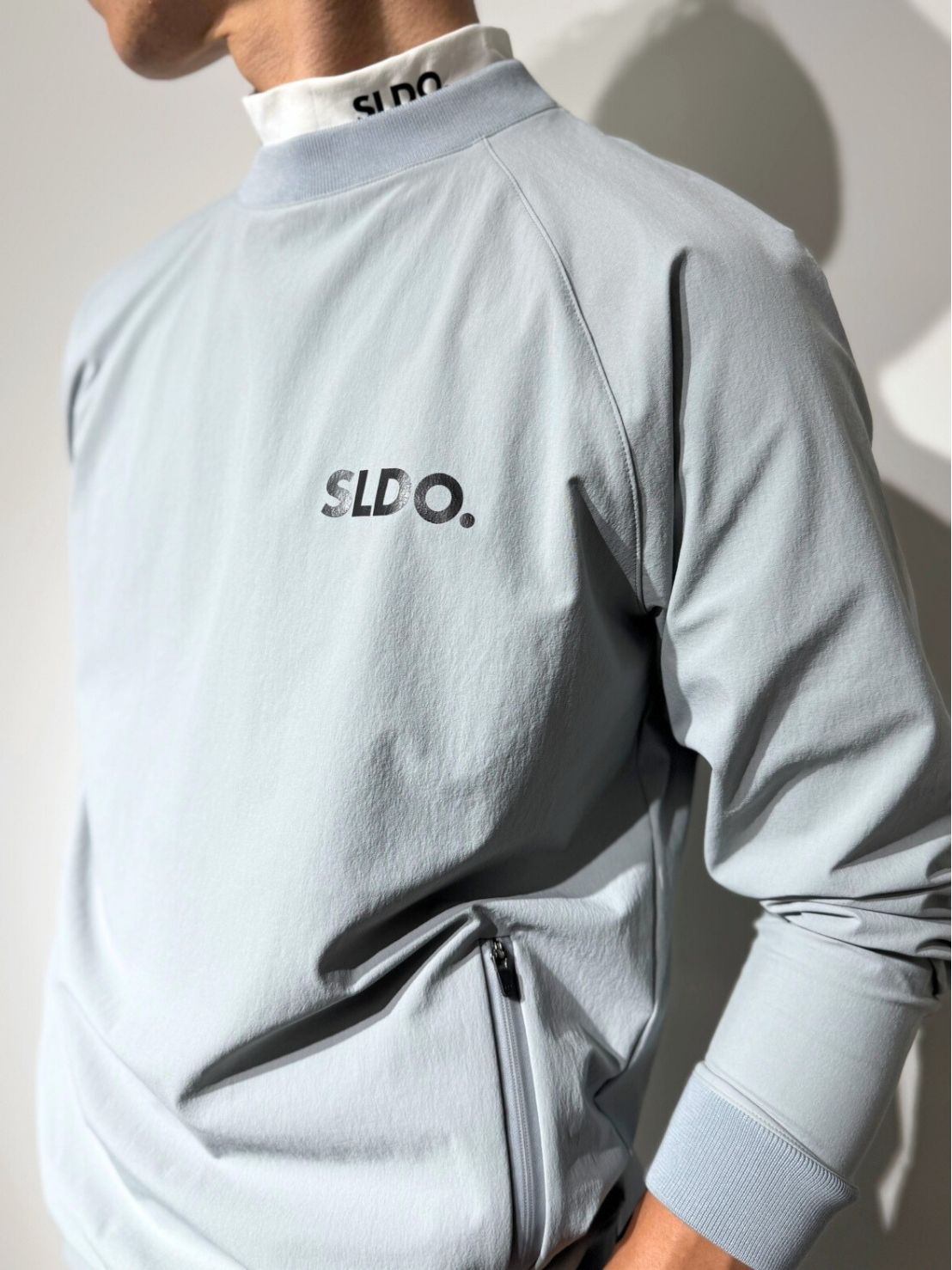 NEW STD CORDURA(R) NYLON SLDO. 4WAY STRETCH プルオーバー/ICE GRAY