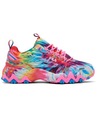 Fila Women's Oakmont TR Tie-Dye Print Casual Sneakers from Finish