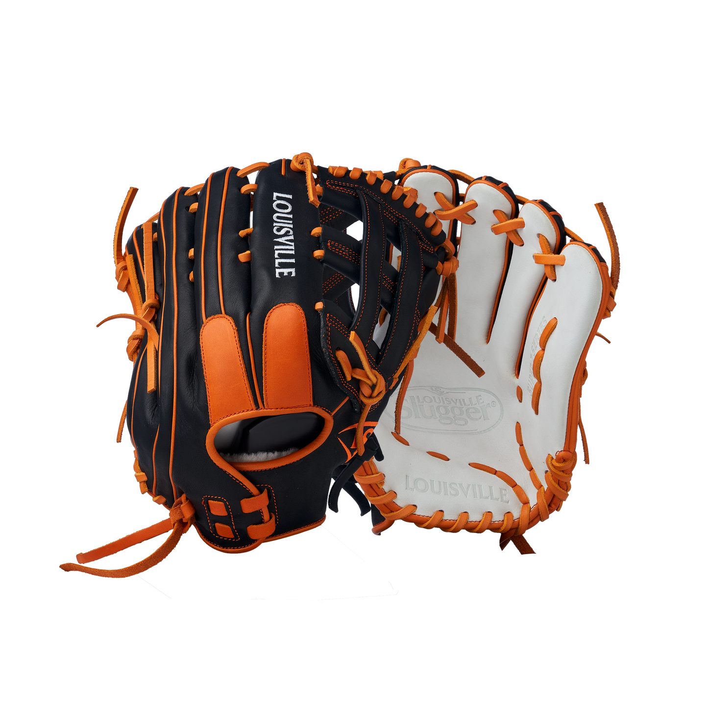 2025 Super Z Slowpitch Fielding Glove - Black-Orange – Slugger