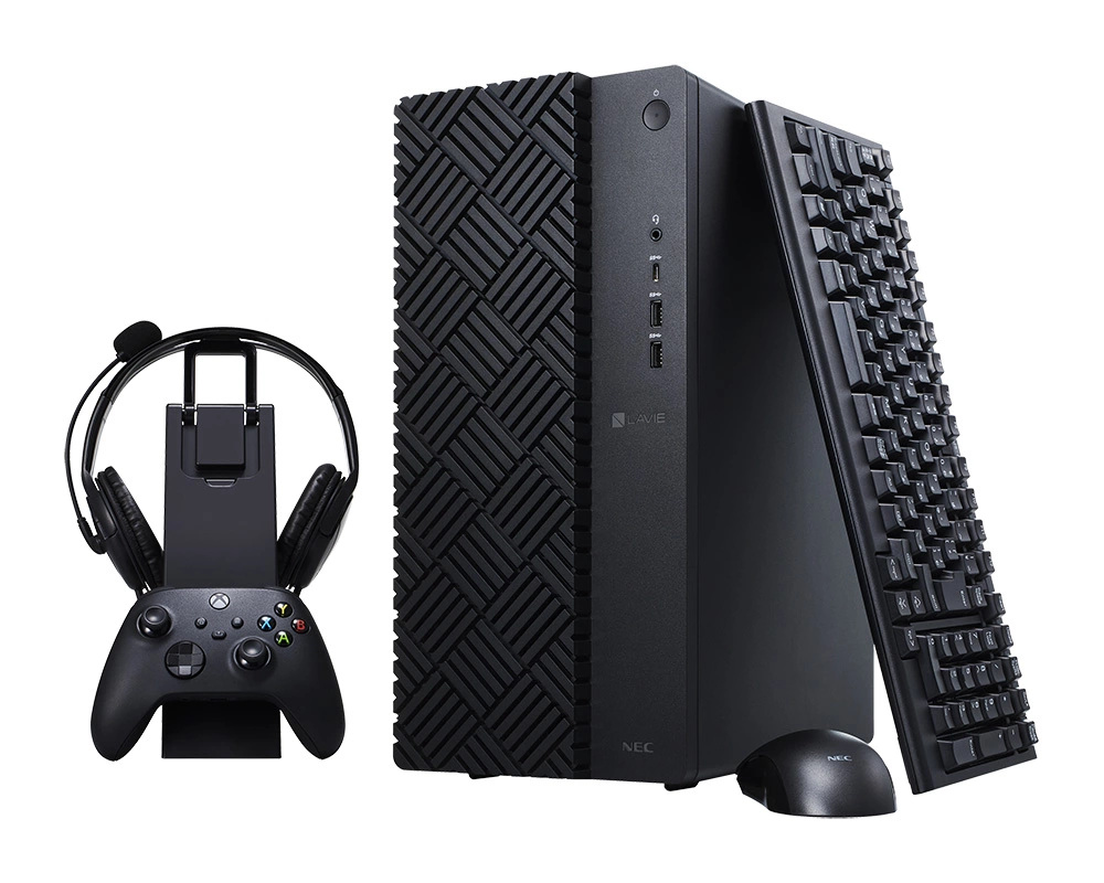 NECのゲーミングPCがアナウンス Xboxコントローラー、ヘッドセット、3