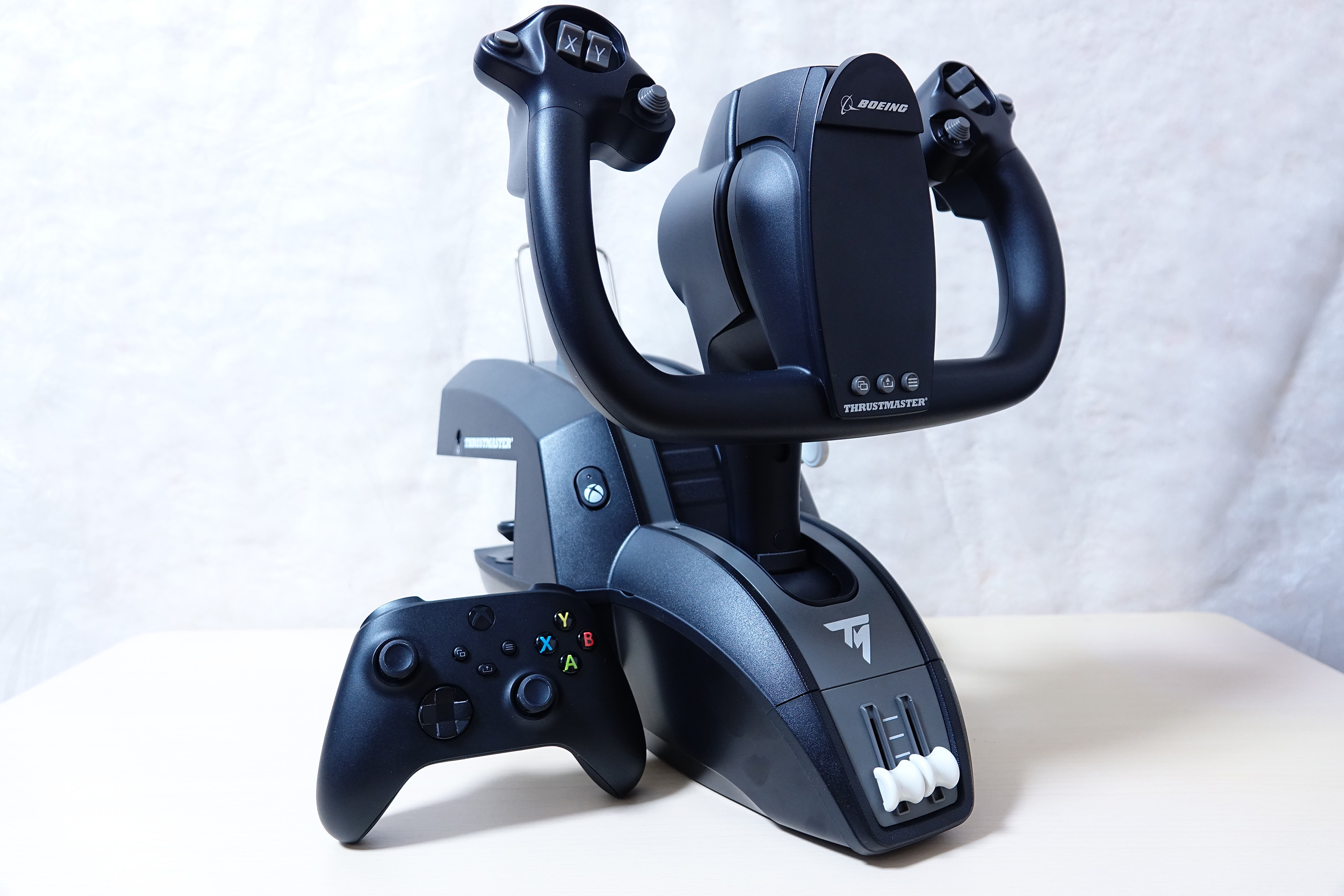 Thrustmaster「TCA Yoke Pack Boeing Edition」試用レポート 振り子