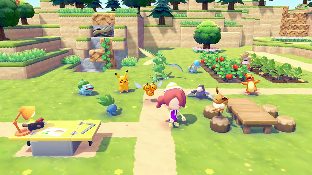 ポケモン」と「マイクラ」と「どうぶつの森」が合体したような新作
