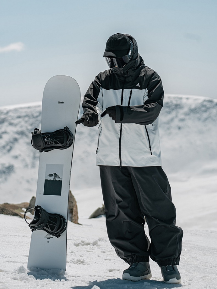 NANDN スノー スキー パンツ メンズ | バギー スノー パンツ | Snowears