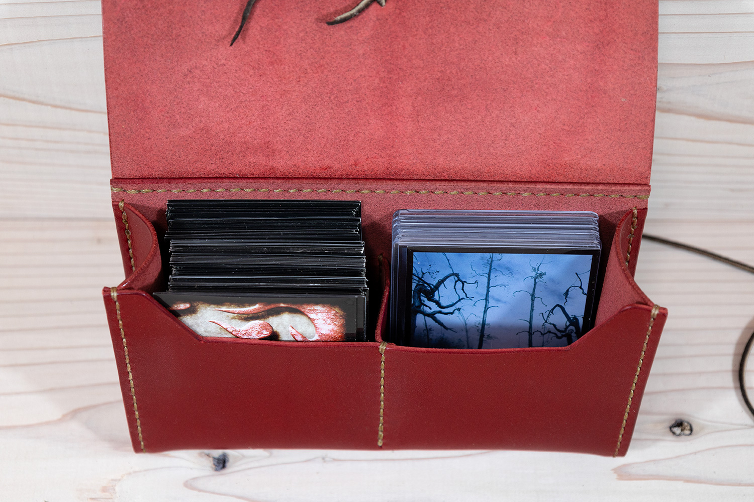 デッキケースL（厚さ：内寸40mm）】／4色から選べる／ローダー対応