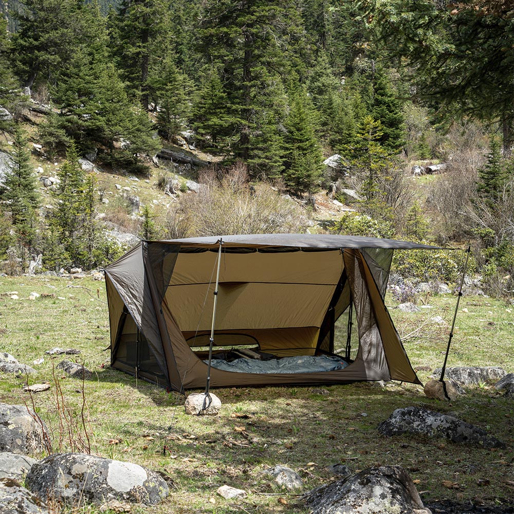 STOVEHUT 20 超軽量 パップテント | 前室あり 軍幕テント | POMOLY
