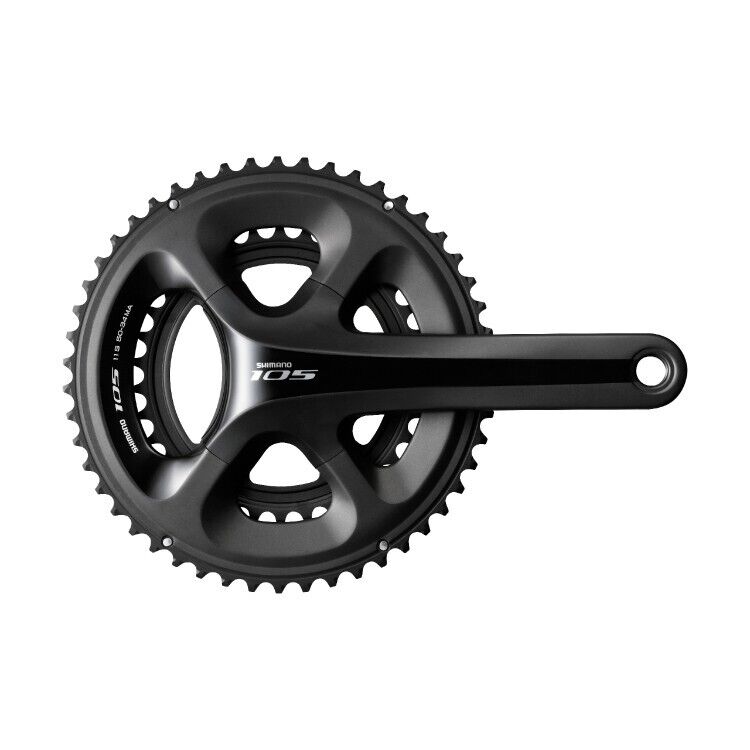 Shimano 105 FC-5800 2x Chainset - 172.5mm Crank Arm - Black