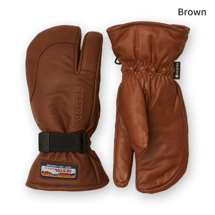 スノーボード グローブ ヘストラ HESTRA 3-FINGER GTX FULL LEATHER