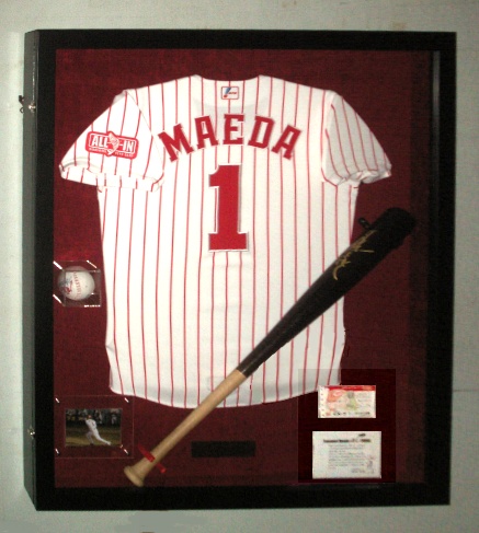 前田智徳アイテム額縁