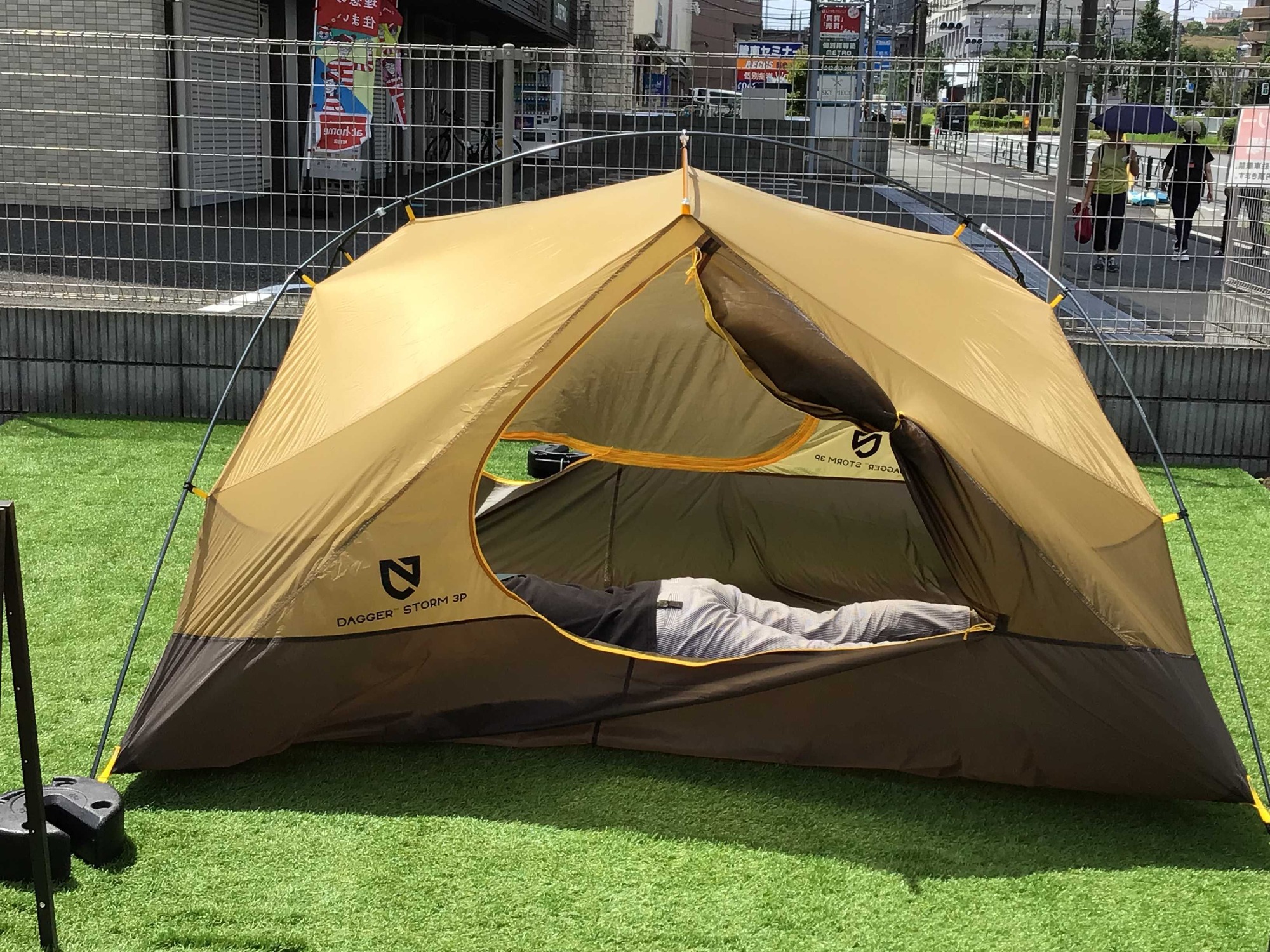 軽量テントだけどめっちゃ快適！【ニーモ ダガーストーム 3P】[2022.09