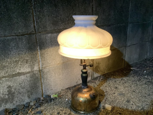 1947年4月製造 コールマン テーブルランプ カナダ製 1947年4月製造