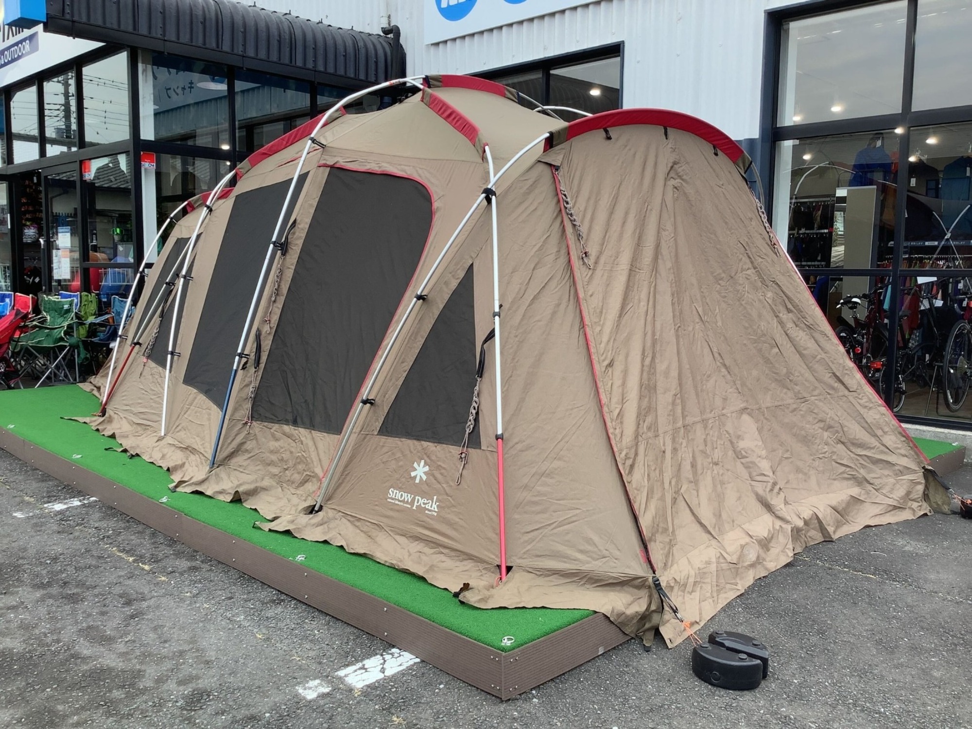 より上級なツールームテントをお探しの方にオススメな初代トルテュPro