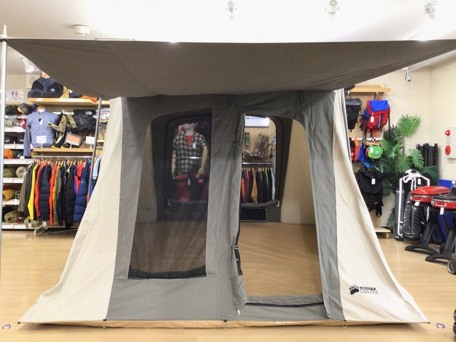 KODIAK CANVAS(コディアック キャンバス）の6人用 Flex Bow VX入荷