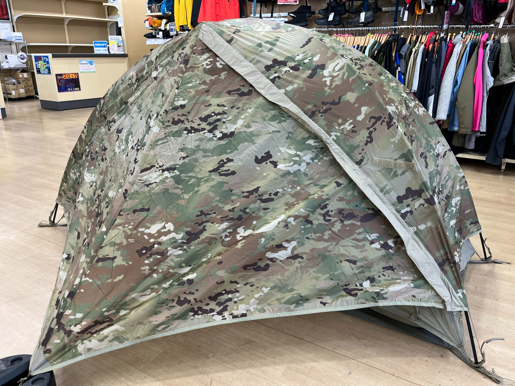 米軍正式採用テント！？LITEFIGHTER1入荷しました！[2024.01.29発行