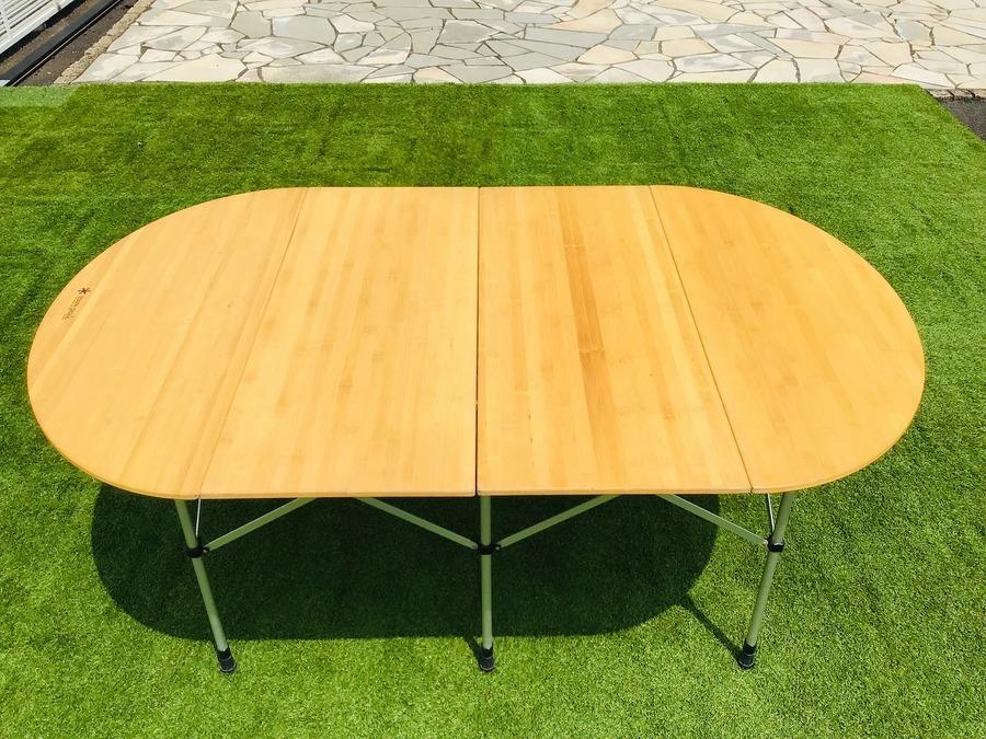 廃盤希少品！竹集成材の温かみが伝わるsnowpeak(スノーピーク)の