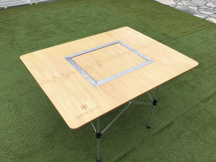 スノーピークの過去の足跡を印す！廃盤品BBQ-TABLE 雪峰苑[2021.10.27