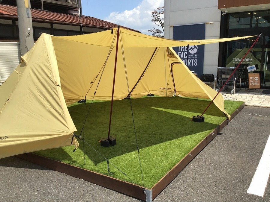 シェルターテントの名品！ogawa(オガワ)のツインピルツ7プラス[2019.06