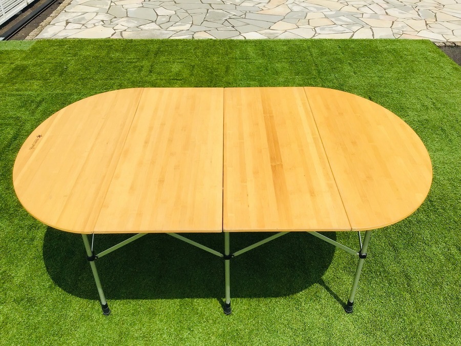 廃盤希少品！竹集成材の温かみが伝わるsnowpeak(スノーピーク)の