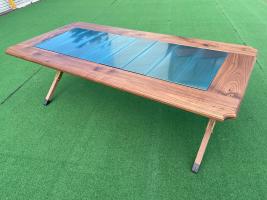 ウォールナットが生み出す至極のアウトドアテーブル NORAsフレーム