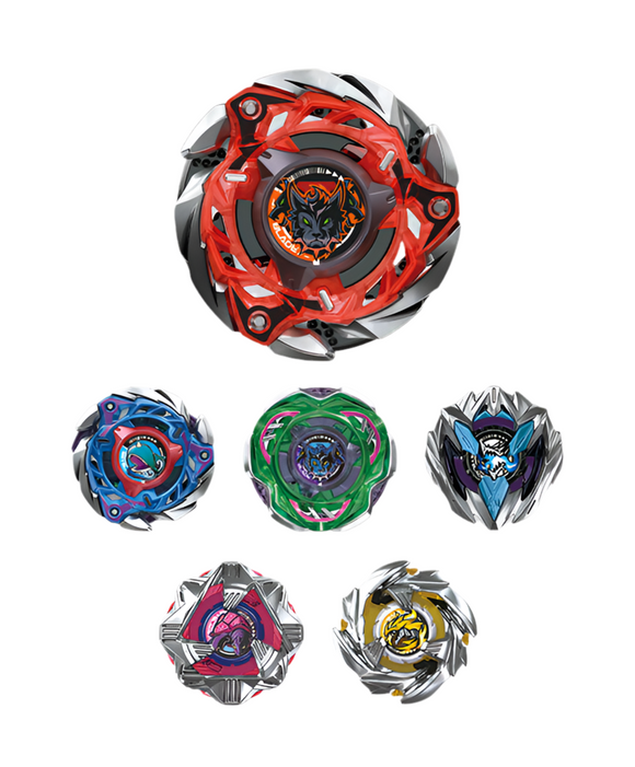 Takara Tomy Beyblade X | CX-08 Random Booster Vol. 7 - FULL SET (6