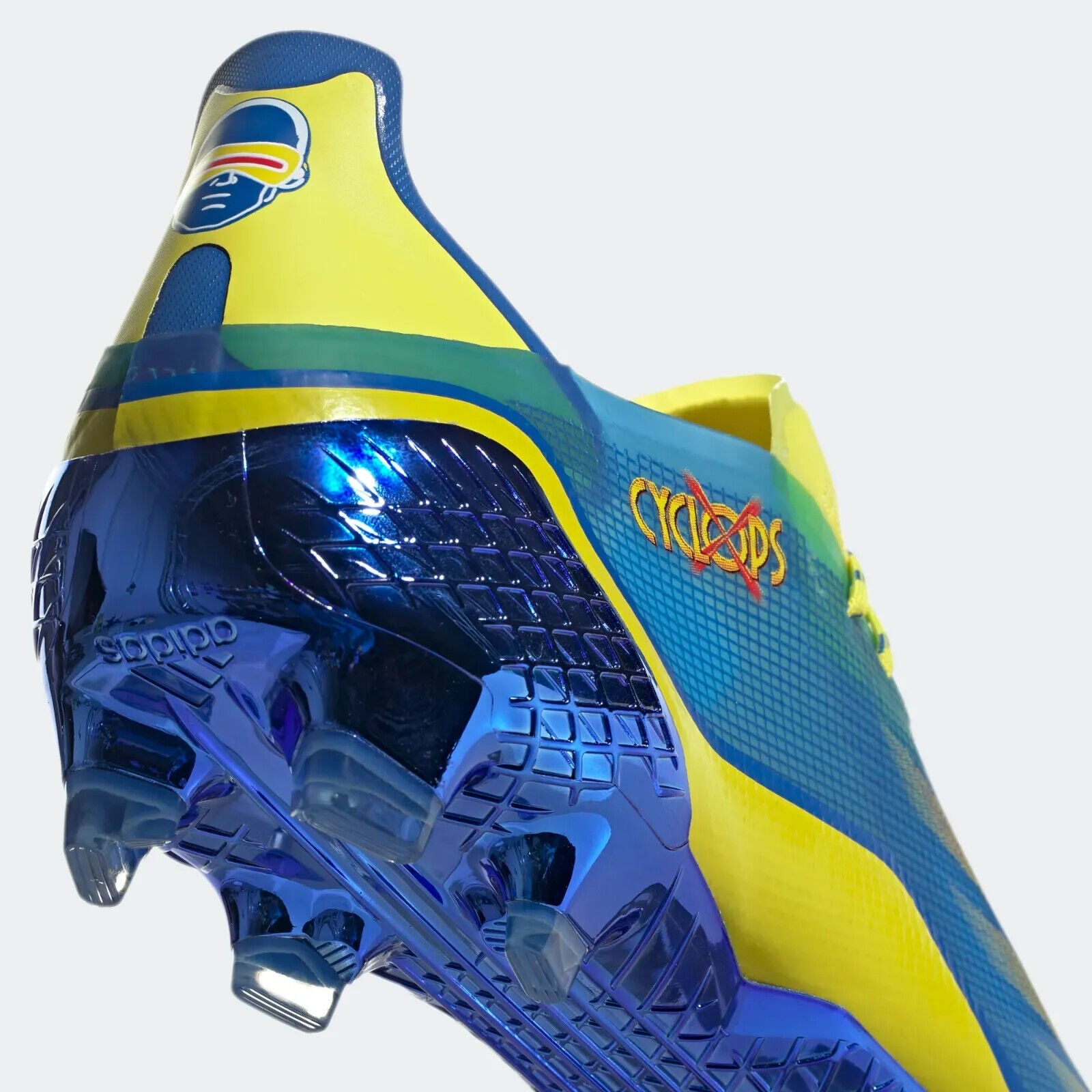 adidas X Ghosted .1 FG Marvel Mens - X-Men Cyclops - Bright Blue