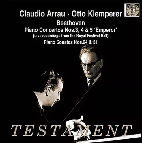 BEETHOVEN:PIANO CONCERTOS3-5/PIANO SONATAS24&31(2CD)/CLAUDIO ARRAU