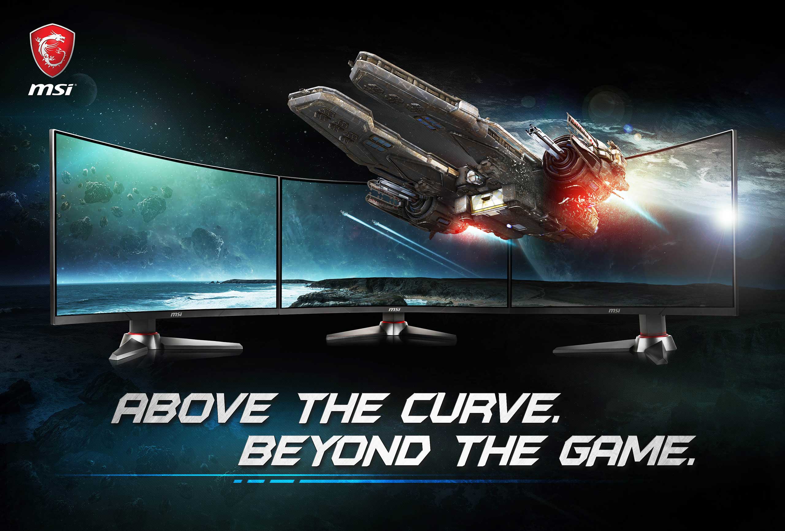 Monitor - Curved Gaming Monitor - MAG24C | MSI Global