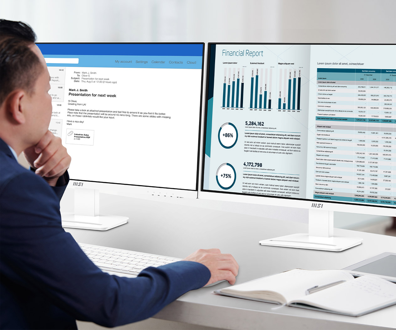 PRO MP273AW | Professional Business Monitor 27 inch| MSI