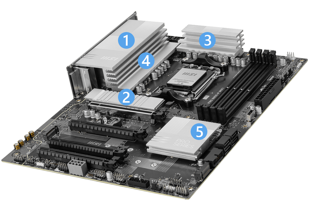 PRO B850-P WIFI | PRO Series Motherboards｜Best Motherboard for AI