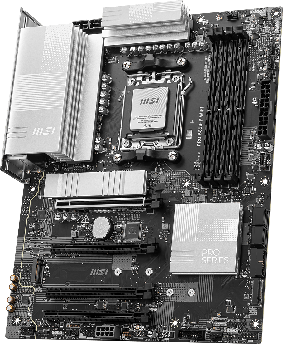 PRO B850-P WIFI | PRO Series Motherboards｜Best Motherboard for AI