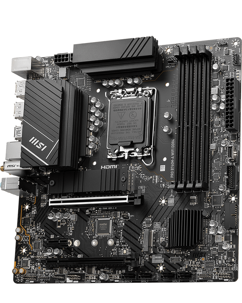 PRO B760M-A WIFI DDR4