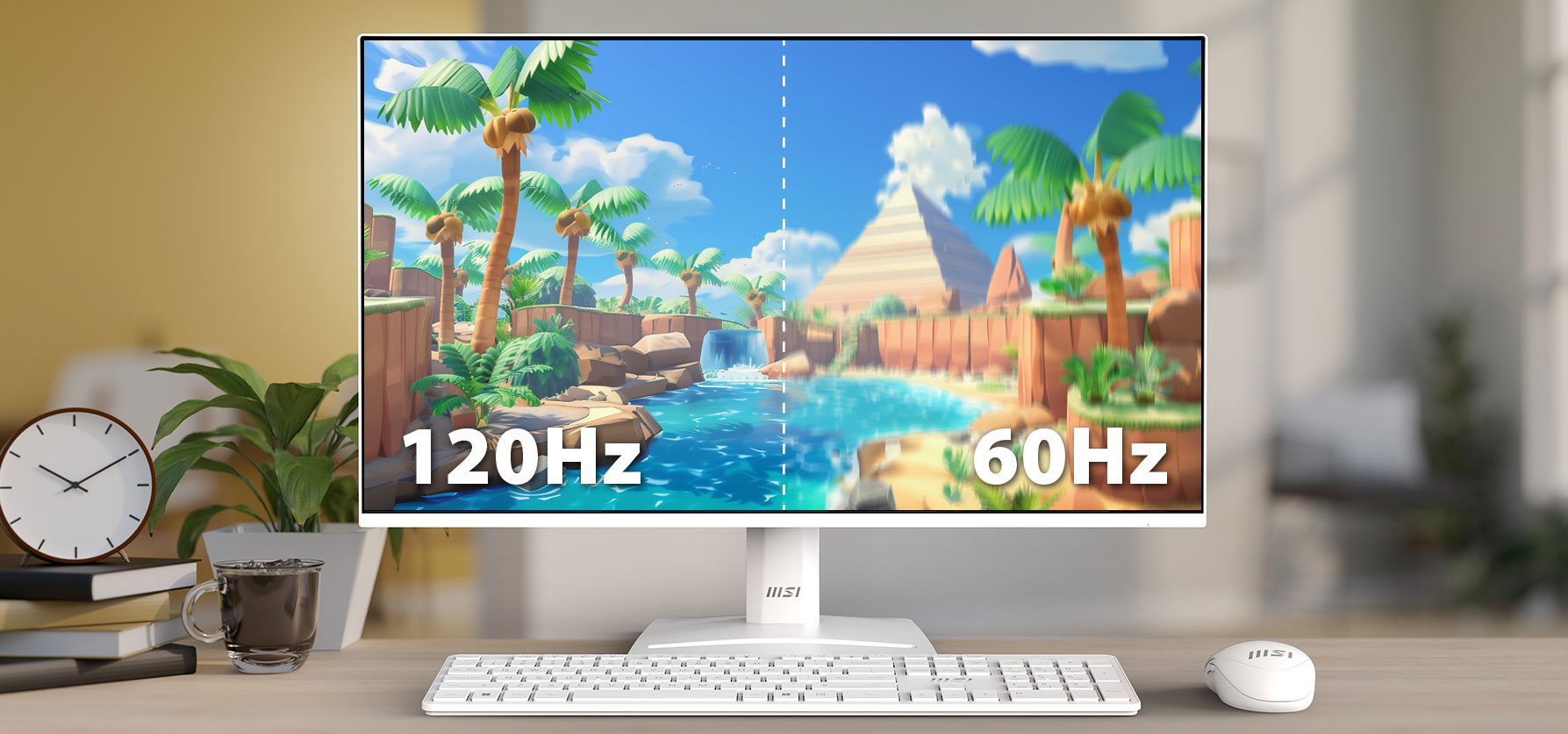 PRO MP275W E2 | Best 120Hz PerfectEdge Monitor for Work and Home | MSI