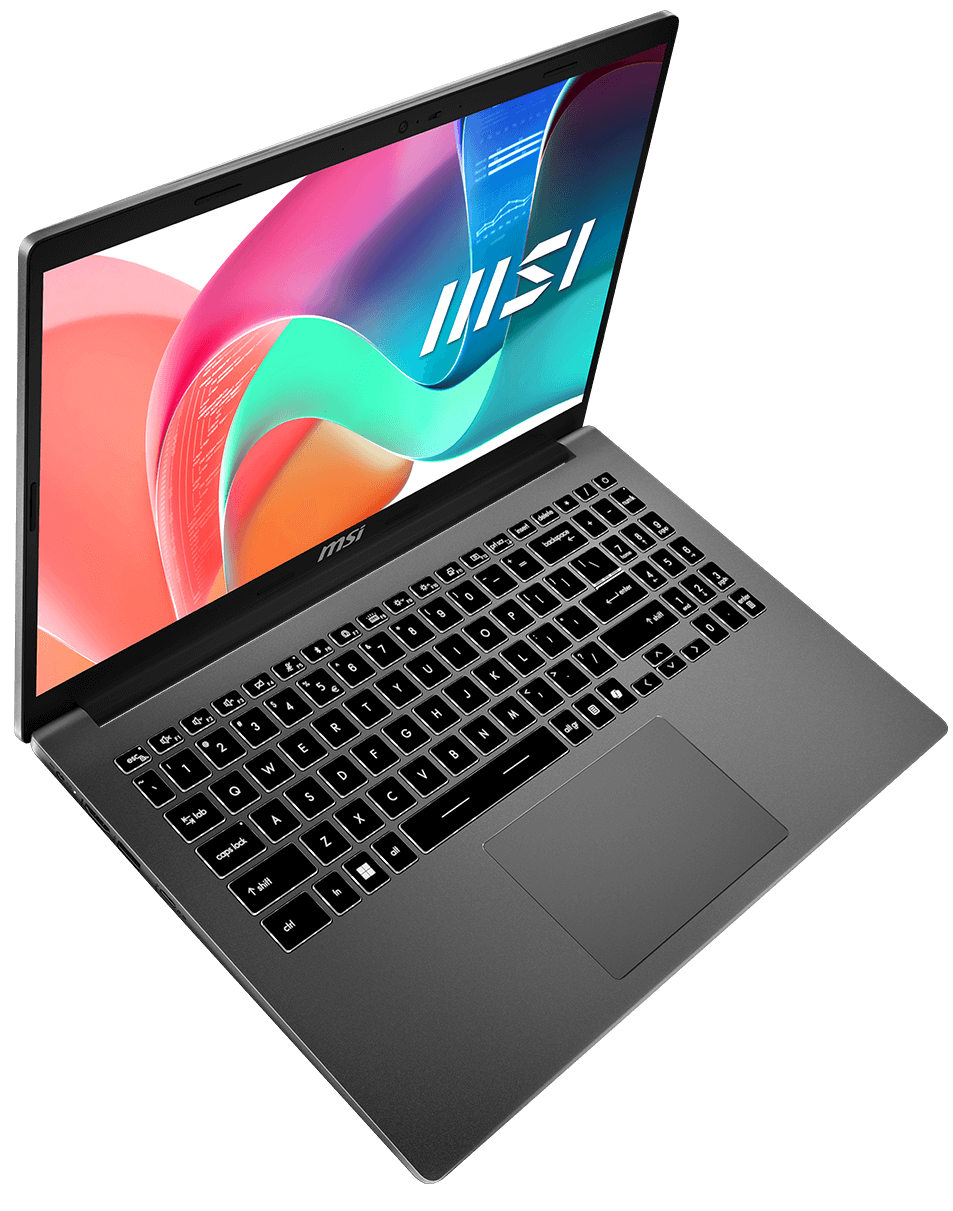 MSI Modern-15 メモリ16GB 15.6インチ Win11 ノートパソコン Modern 15 B13M クラシックブラック Modern-15-B13M