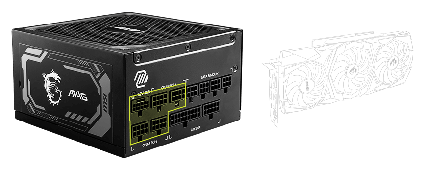 MAG A1000GL PCIE5 | Power Supply | Overflow With Power