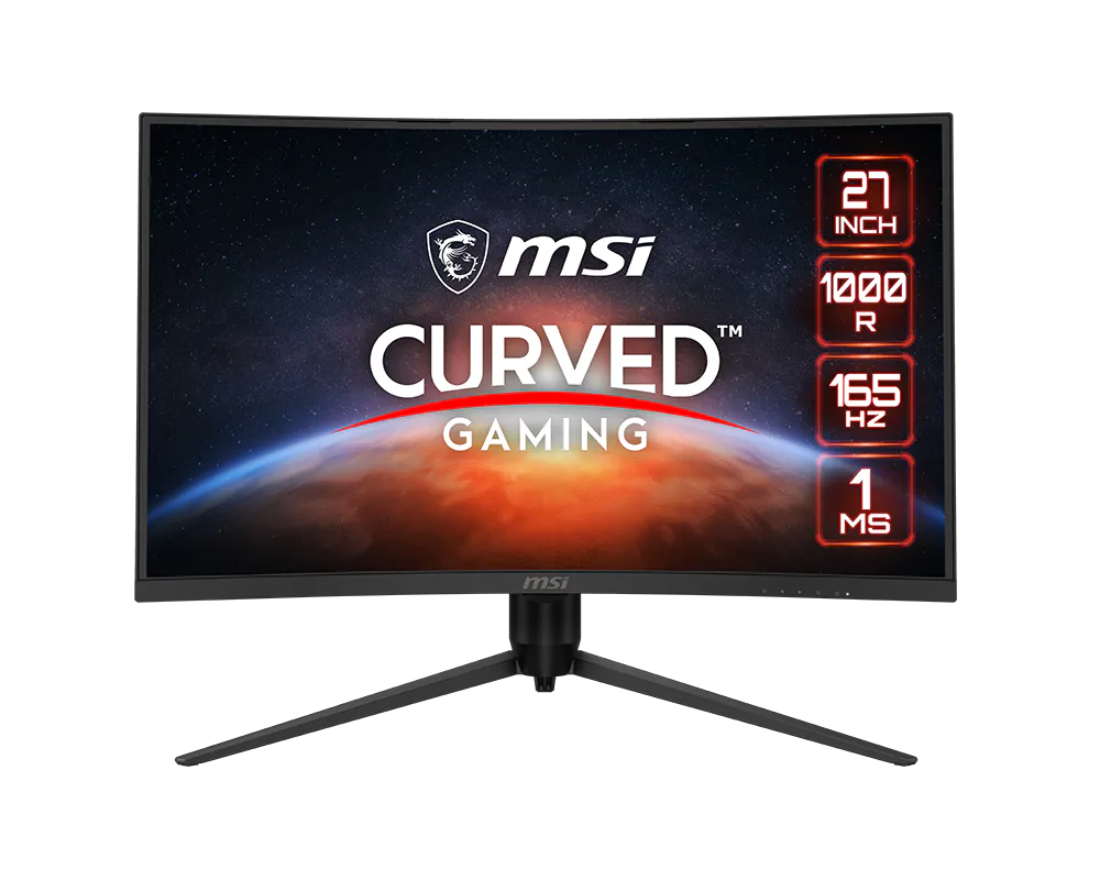 Optix G271CQP Curved Gaming Monitor - 27 Inch, 1ms Response Time