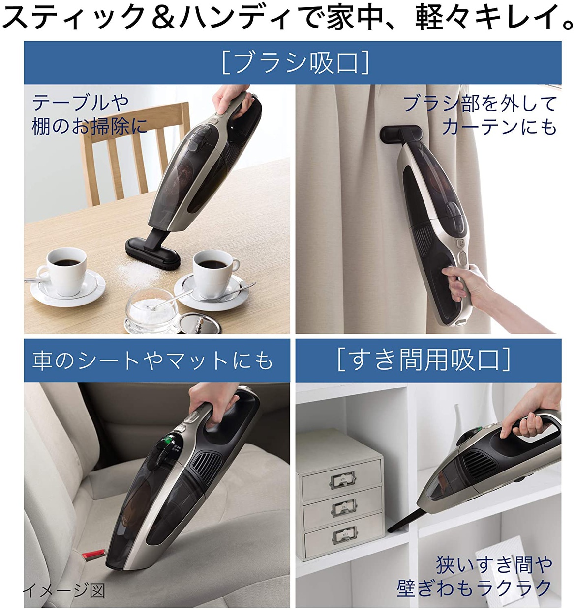 日立(HITACHI) スティッククリーナー（コードレス式）PV-B200Hの悪い