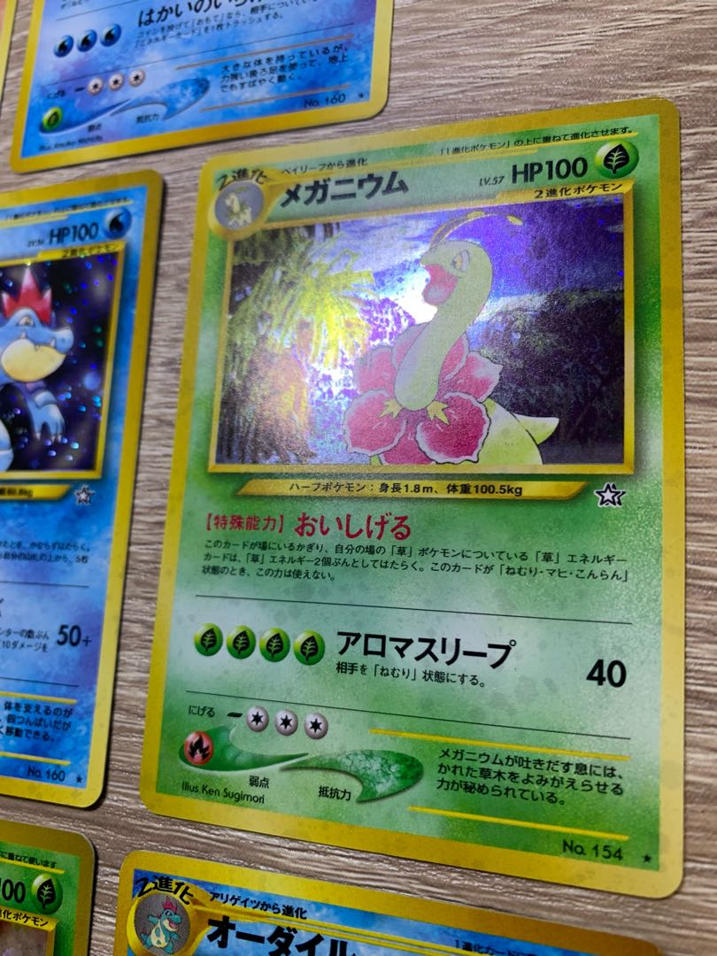 わるいバクフーン/わるいオーダイル/メガニウム&オーダイル&バクフーン